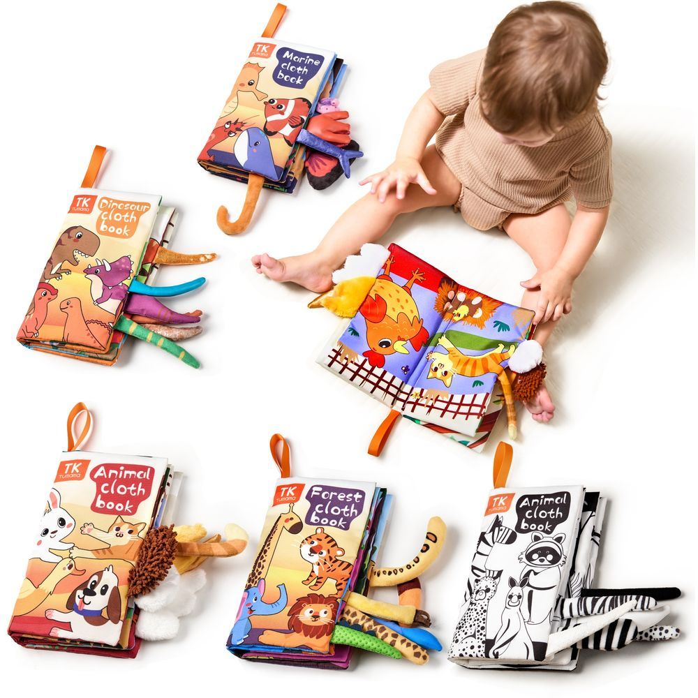 Tumama - Kids Tail Cloth Book - Animals