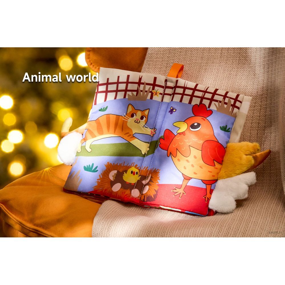 Tumama - Kids Tail Cloth Book - Animals