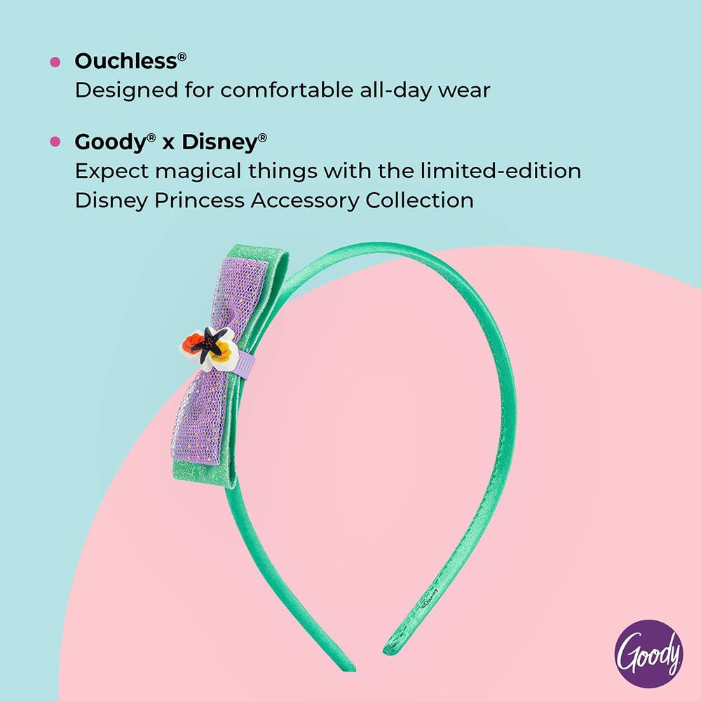 Goody - Disney Princess Ariel Headband - Green