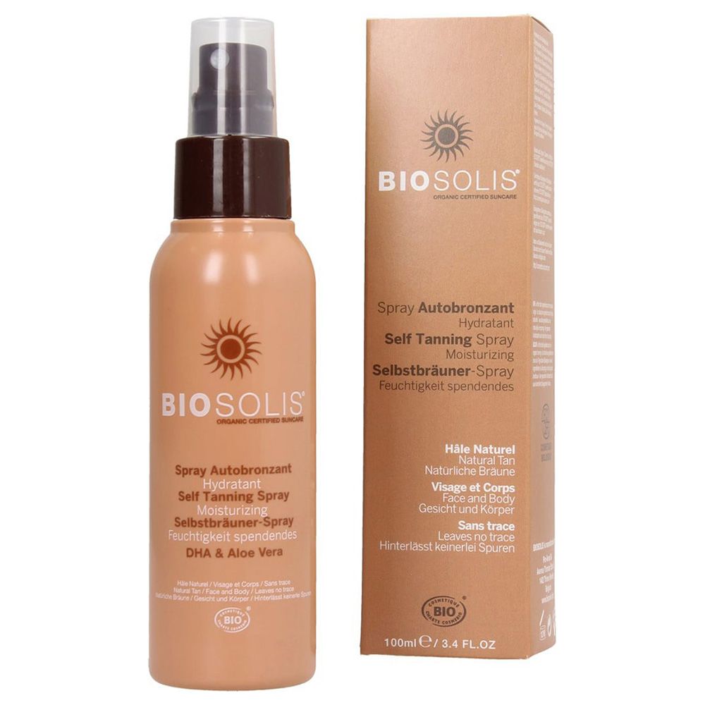 BIOSOLIS - Organic Self-Tanning Moisturizing Spray - 100ml