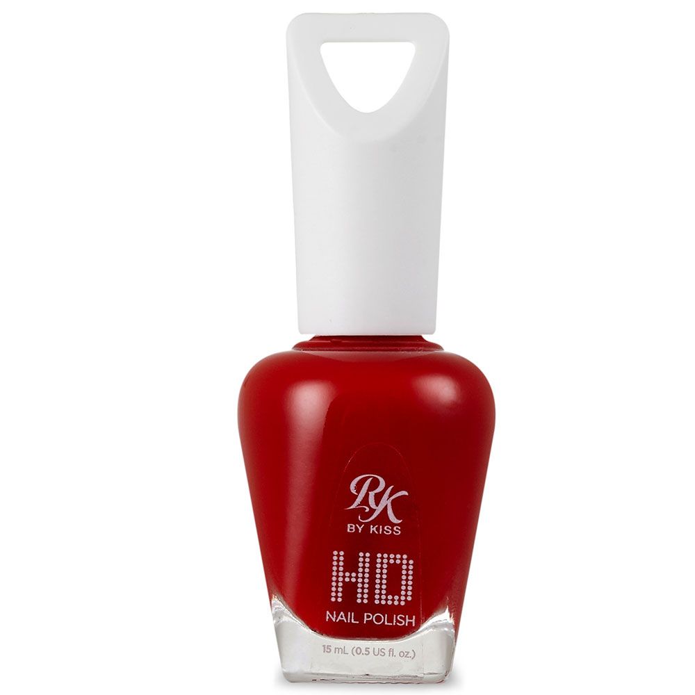 Kiss - Ruby Kisses Hd Nail Polish - Sexy Redness