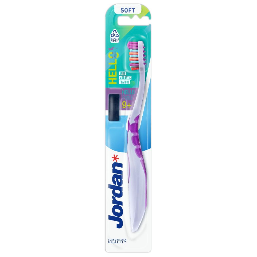 Jordan - Hello Smile Toothbrush 1pc - Color May Vary