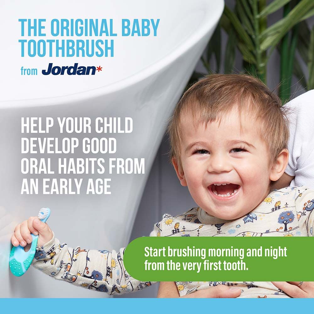 Jordan - "Step by Step" Baby Toothbrush - 0-2 Years