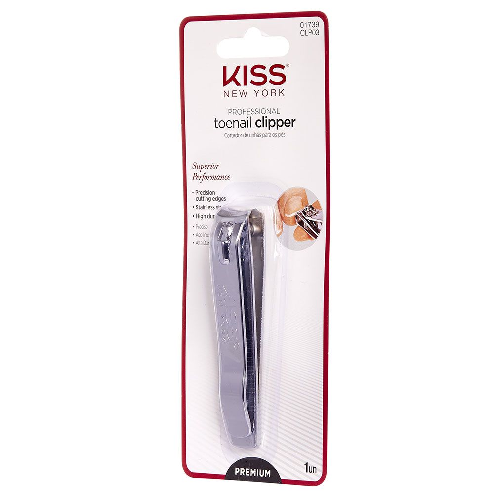 Kiss - Toe Nail Clipper - Silver