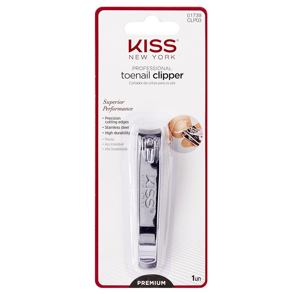 Kiss - Toe Nail Clipper - Silver