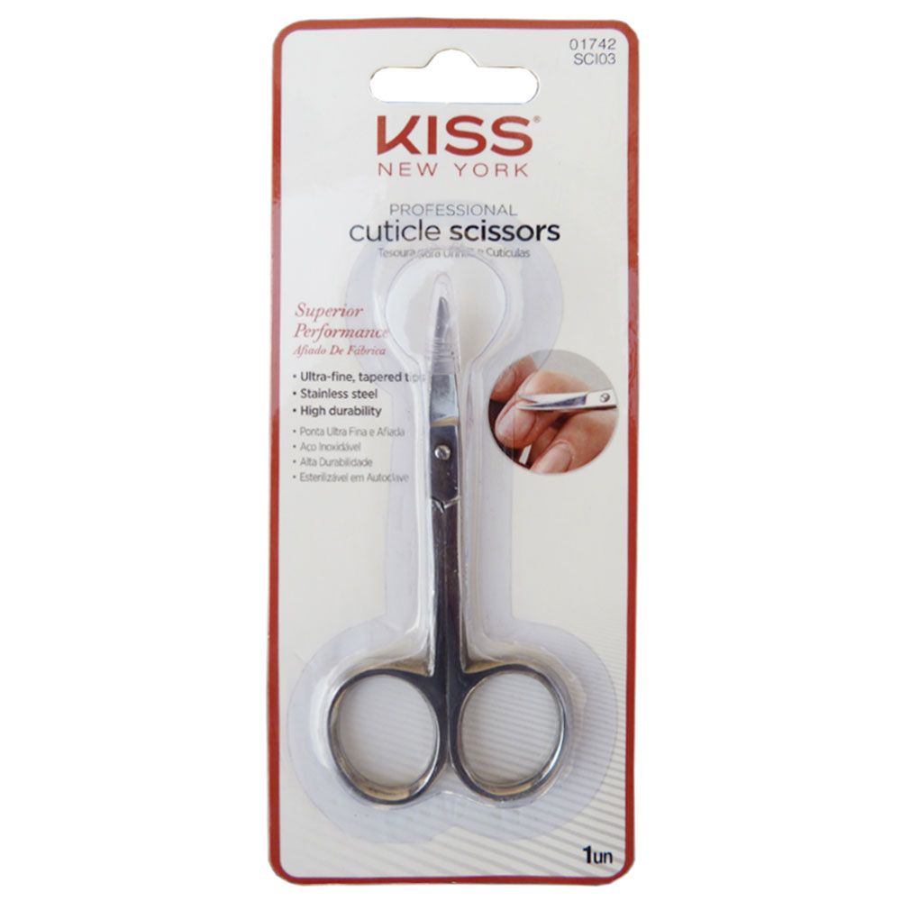 Kiss - Cuticle Scissor - Silver