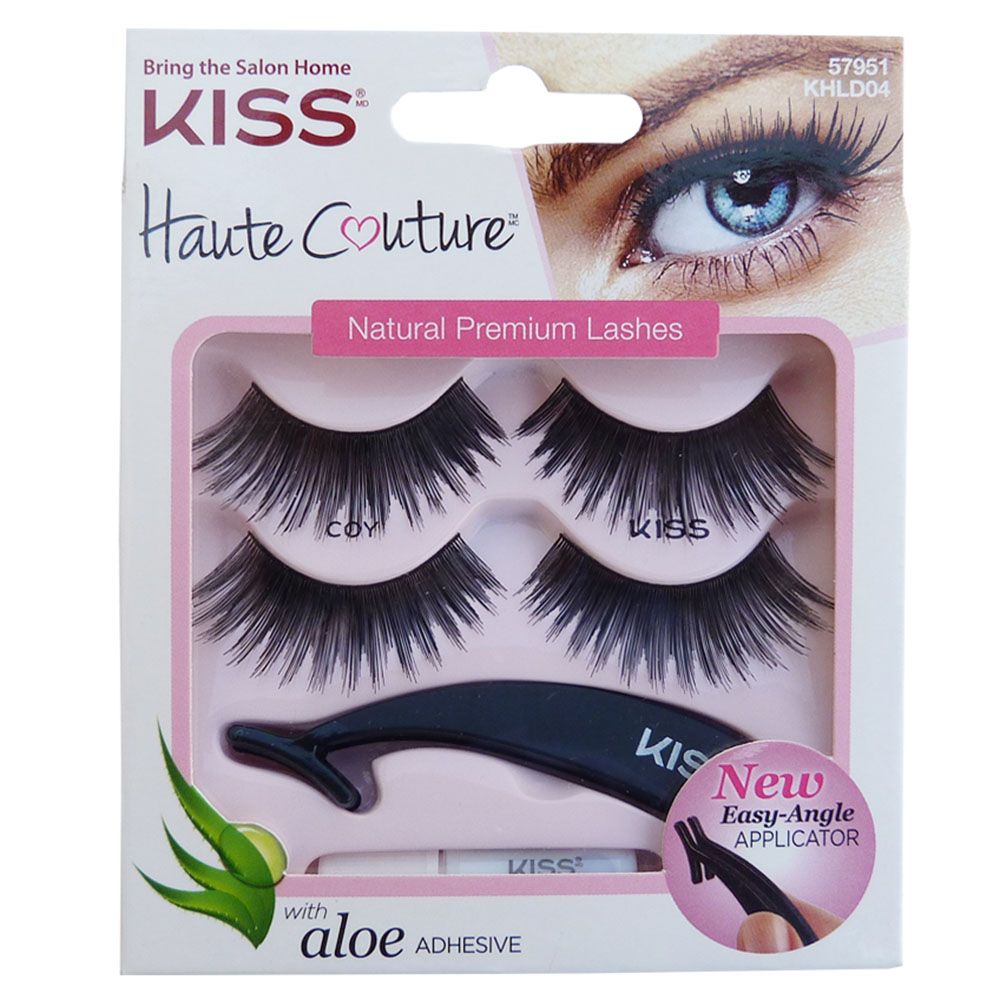 KISS Haute Couture Eyelashes Duo Pack With Applicator KHLD04