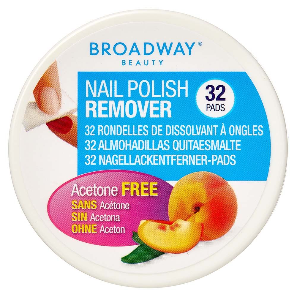 Kiss Impress Broadway Peach Scented Nail Polish Remover Pads