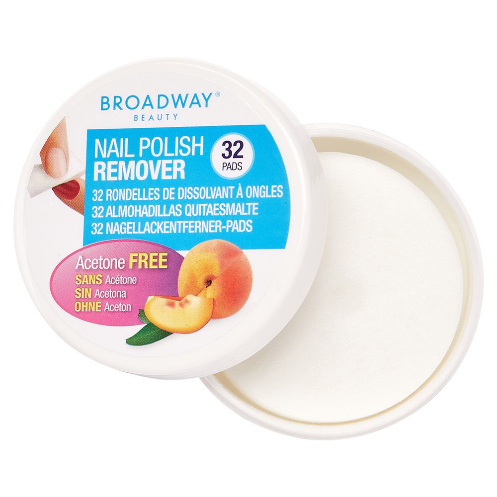 Kiss Impress Broadway Peach Scented Nail Polish Remover Pads