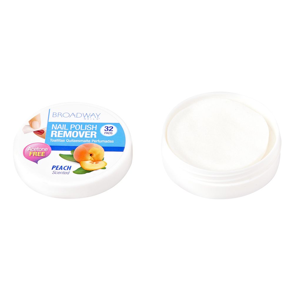 Kiss Impress Broadway Peach Scented Nail Polish Remover Pads