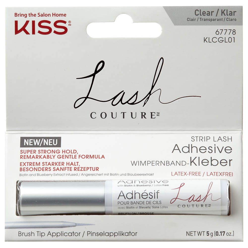 Kiss - Lash Couture Strip Lash Adhesive - Clear