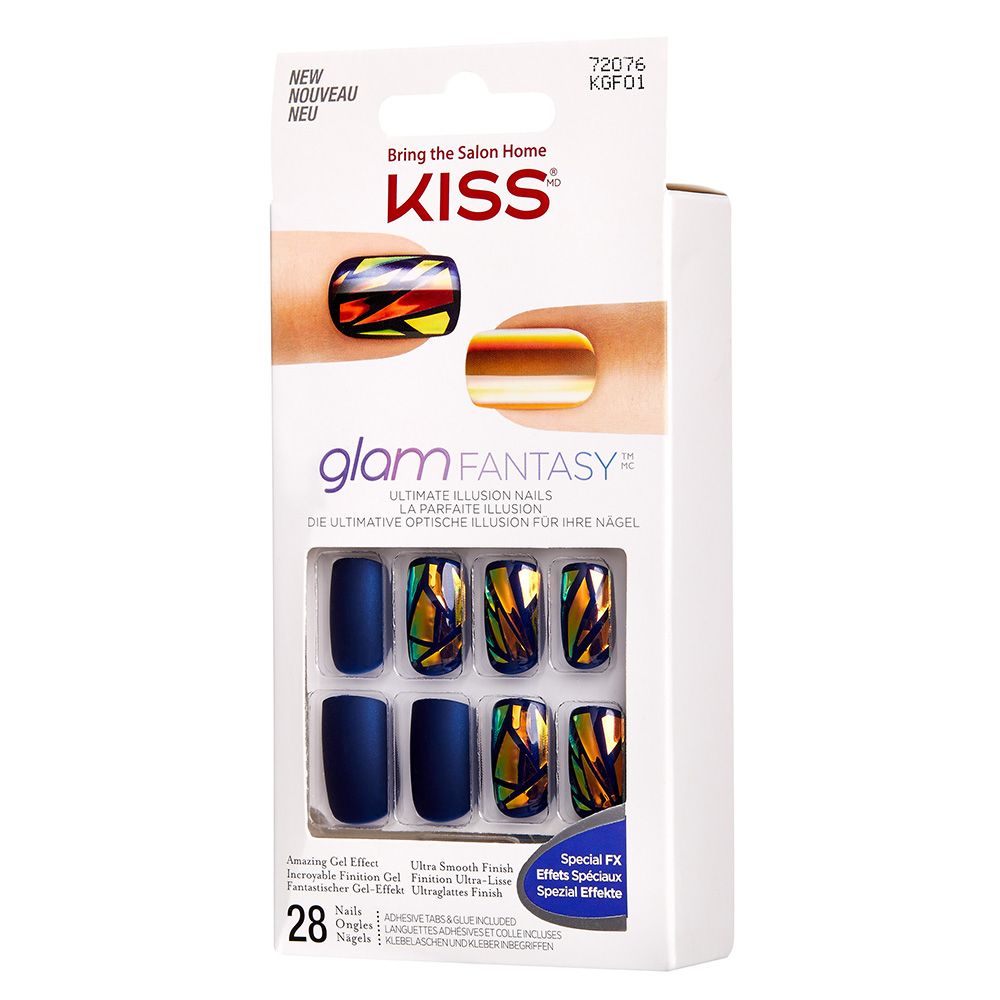 KISS - Glam Fantasy Nails - Blue