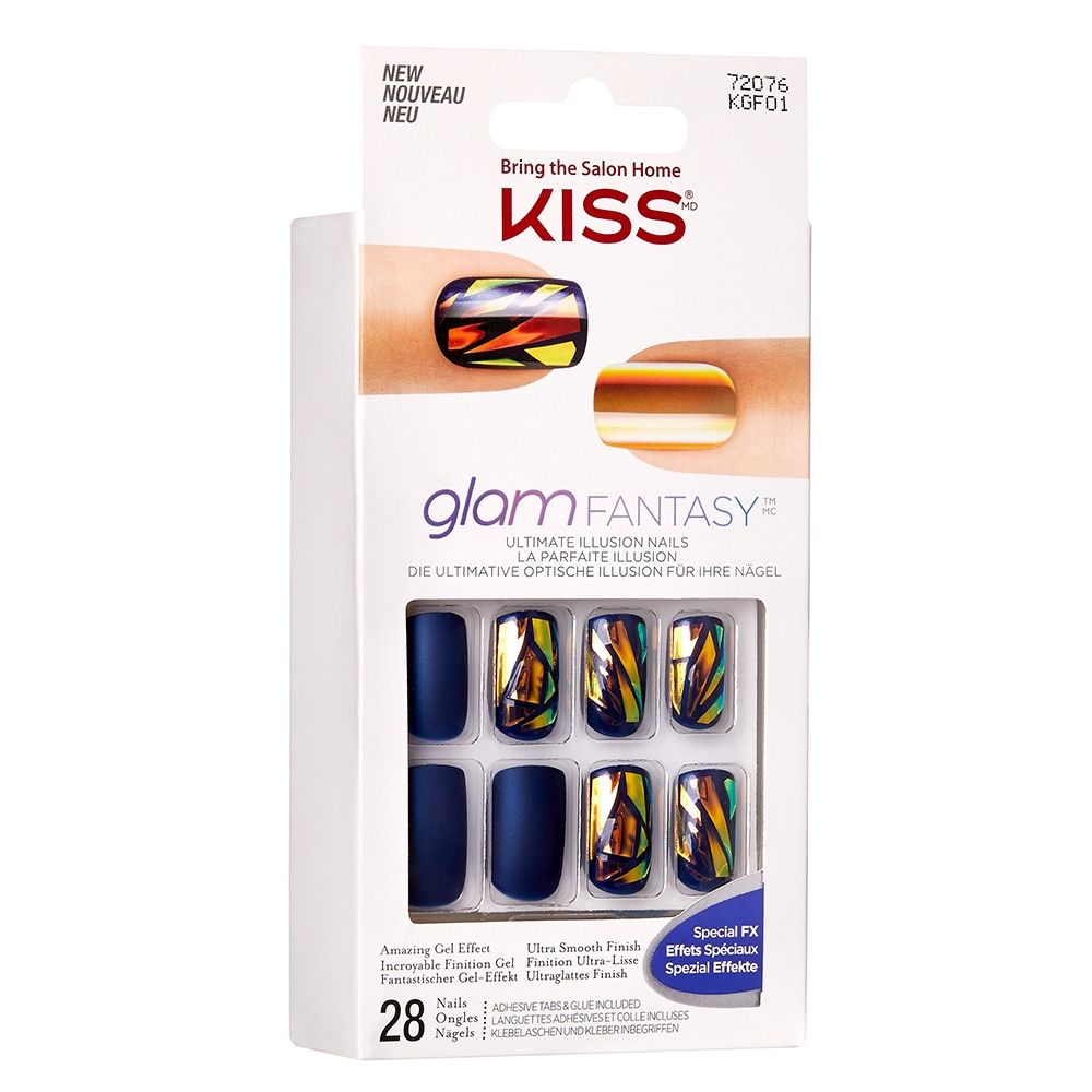 KISS - Glam Fantasy Nails - Blue