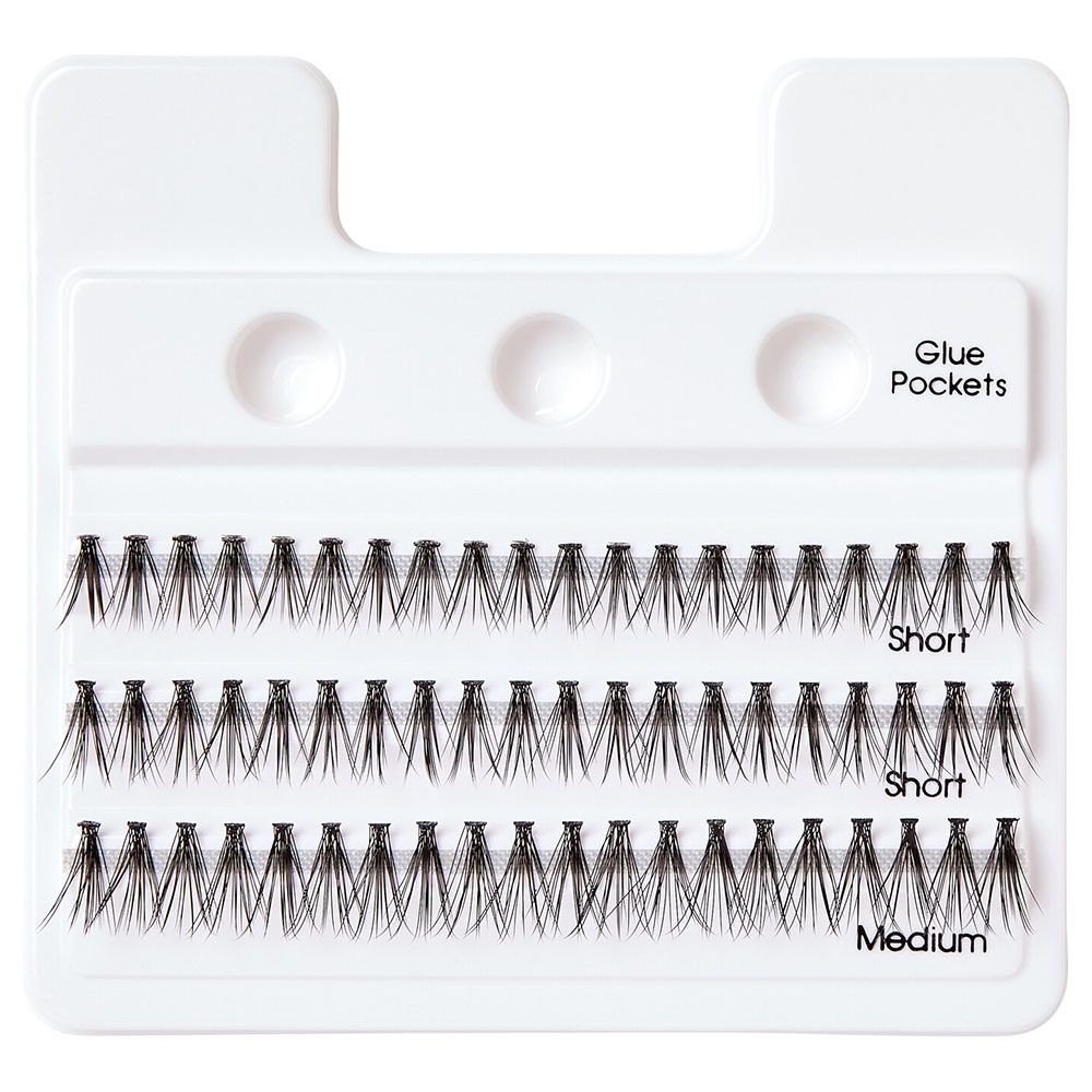 Kiss - Lash Couture Faux Extensions - 60pcs - Black