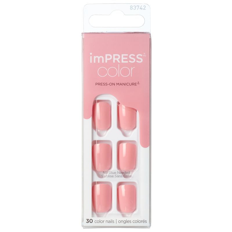 Kiss - Impress Nails Color - Pretty Pink