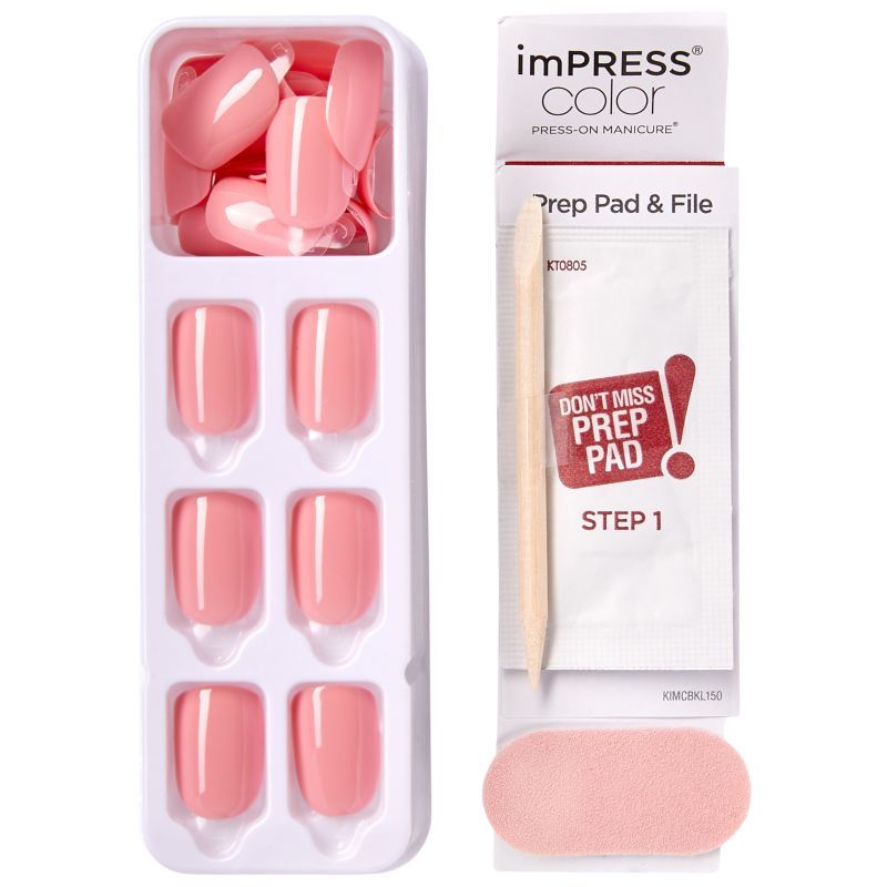 Kiss - Impress Nails Color - Pretty Pink