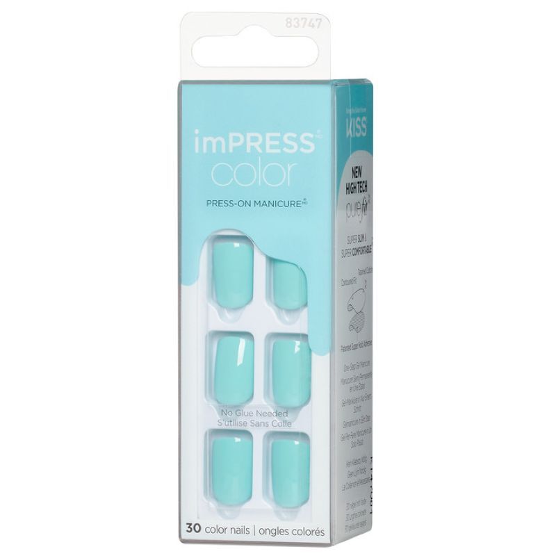 Kiss - Impress Nails Color - Mint To Be