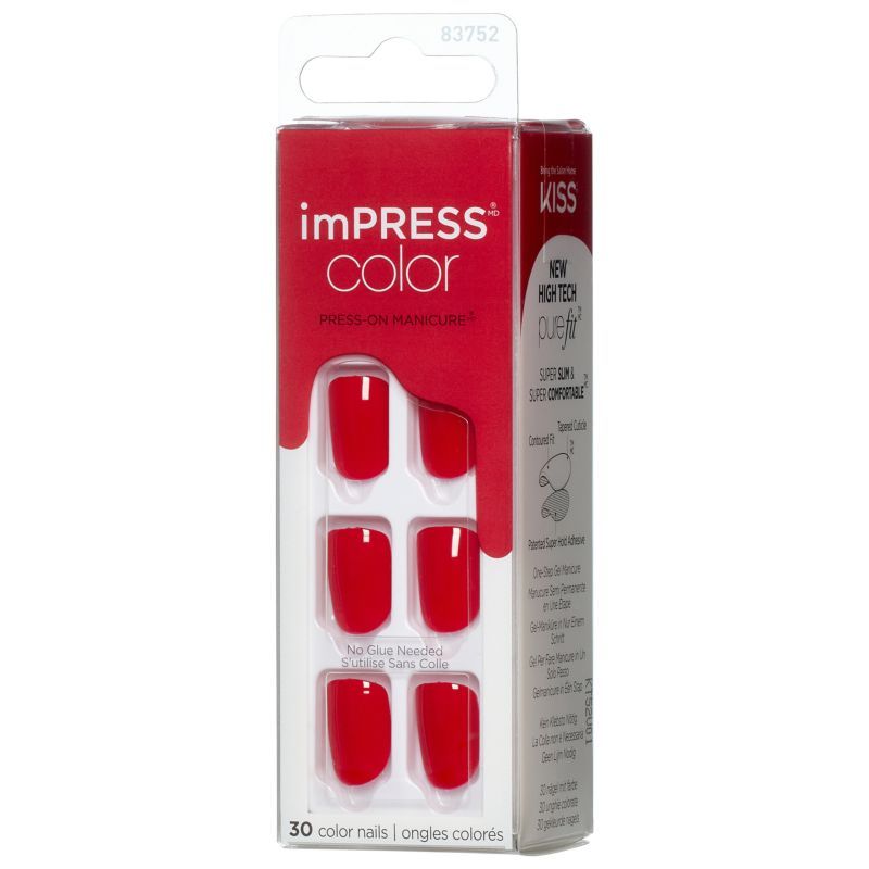 Kiss - Impress Nails Color - Reddy or Not