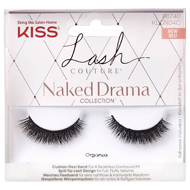 Kiss - Lash Couture Naked Drama Lashes - Black