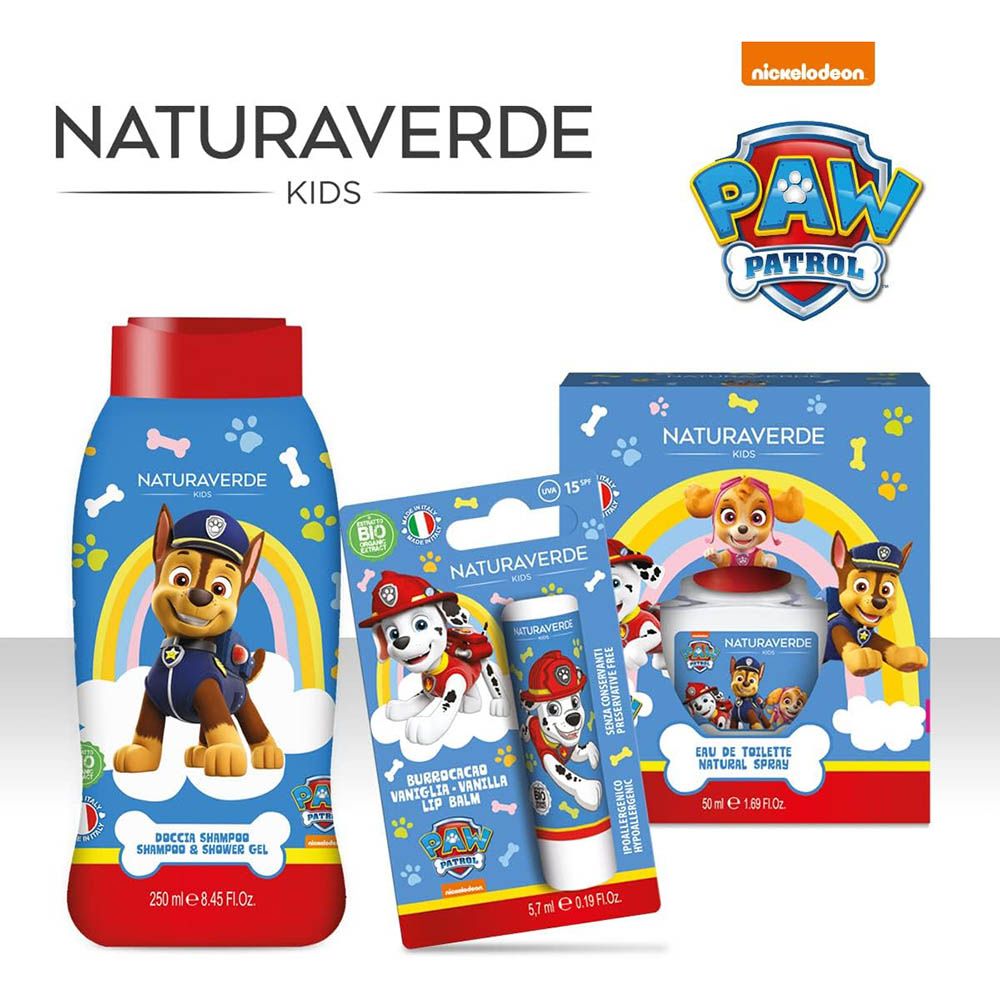 Naturaverde - Paw Patrol Shampoo & Shower Gel - Clear - 250ml