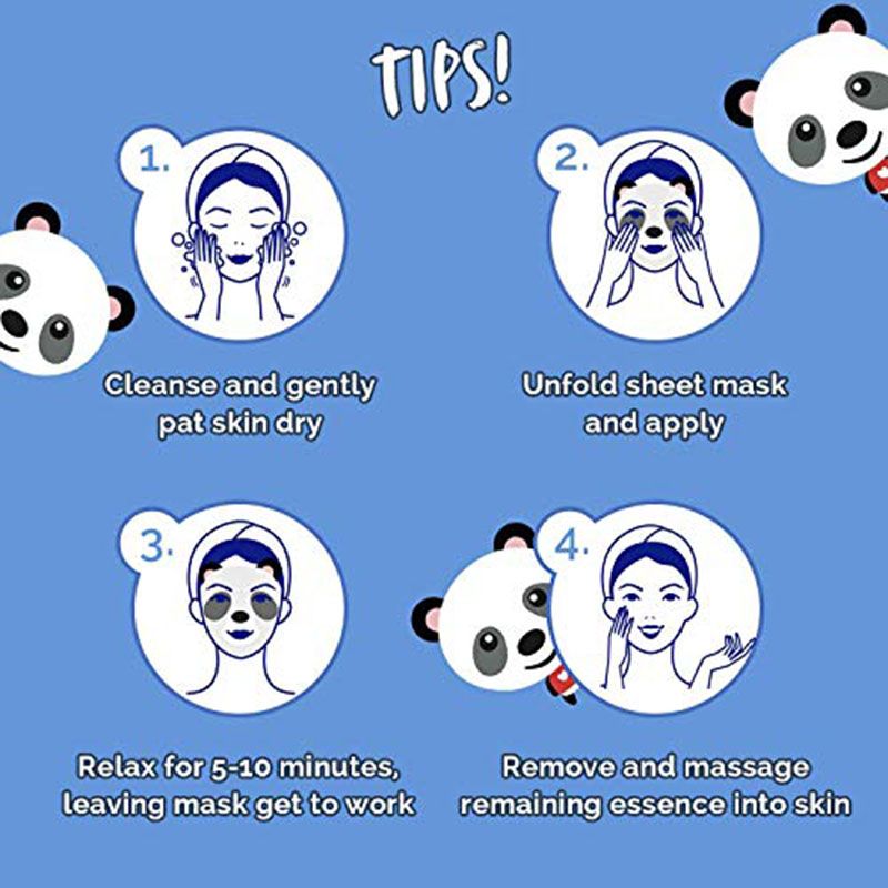 7th Heaven - Panda Face Mask