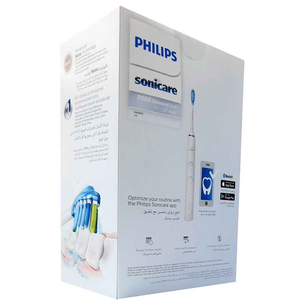 Philips Sonicare - Diamond Clean Smart Toothbrush - White