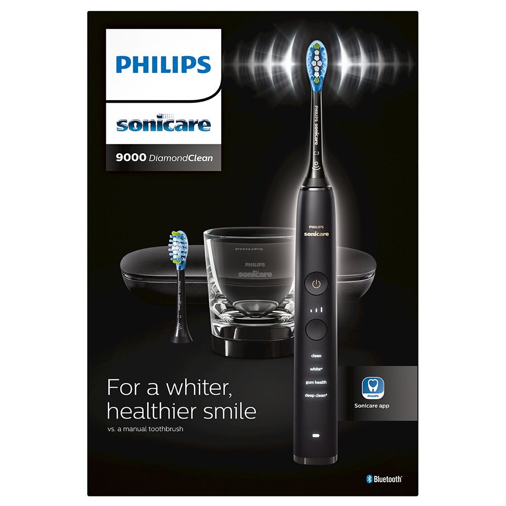 Philips Sonicare - Diamond Clean Smart Toothbrush - Black