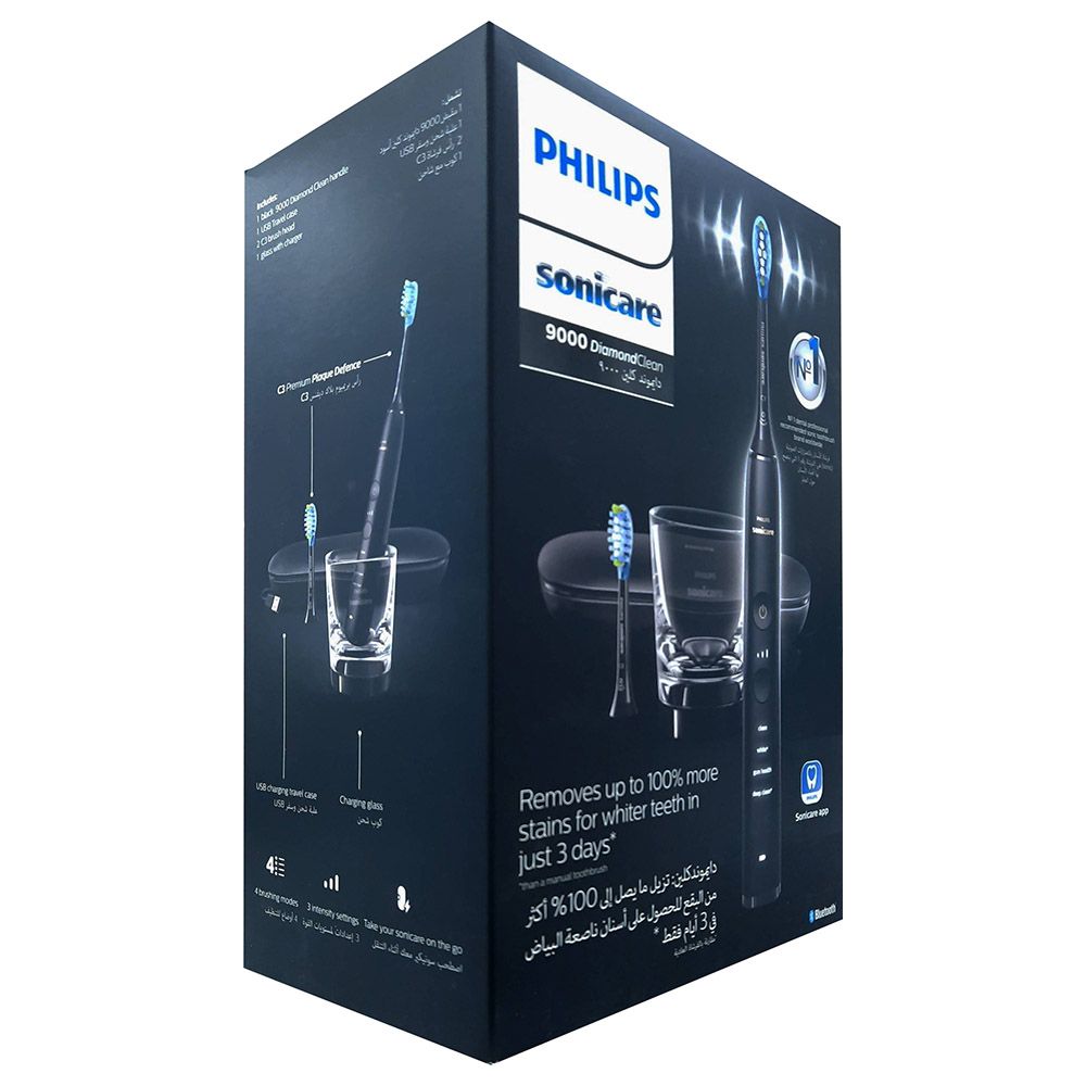 Philips Sonicare - Diamond Clean Smart Toothbrush - Black