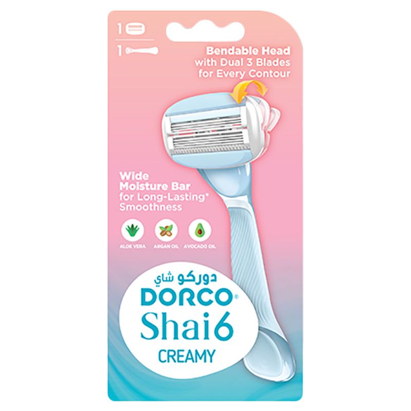 Dorco - Shai 6 Creamy Women System Razor