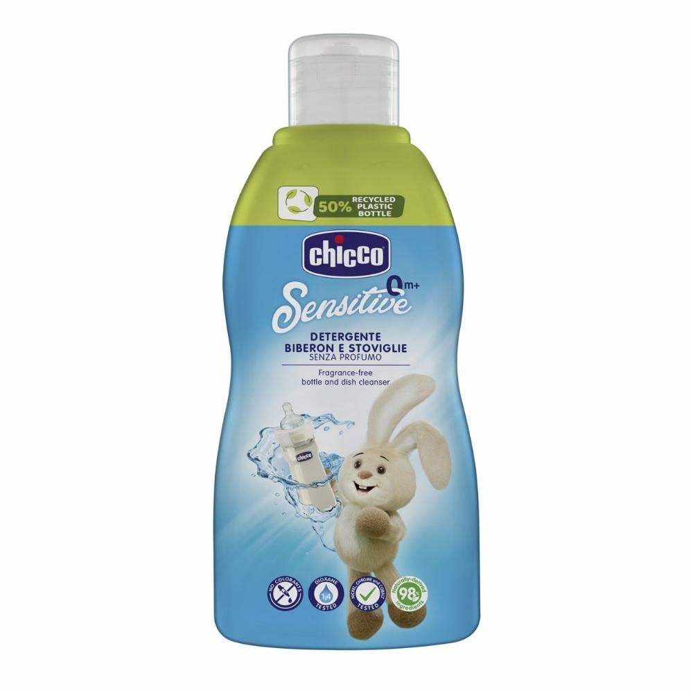 Chicco- Feeding Bottle, Pacifier And Feeding Supplies Cleaner- 300 ml