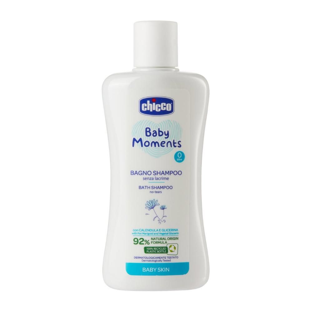 Chicco - Baby Moments Bath Shampoo No-Tears - 200ml