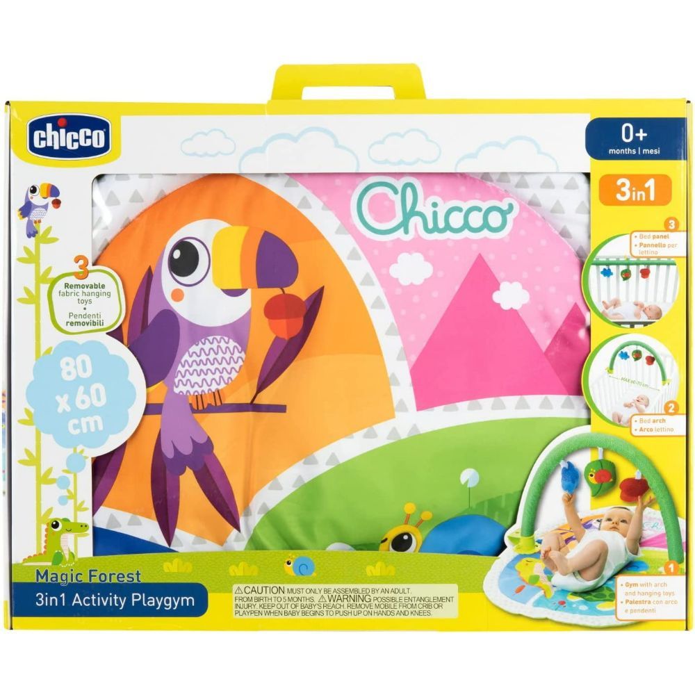 Chicco - Magic Forest 3-in-1 Activity Play Gym