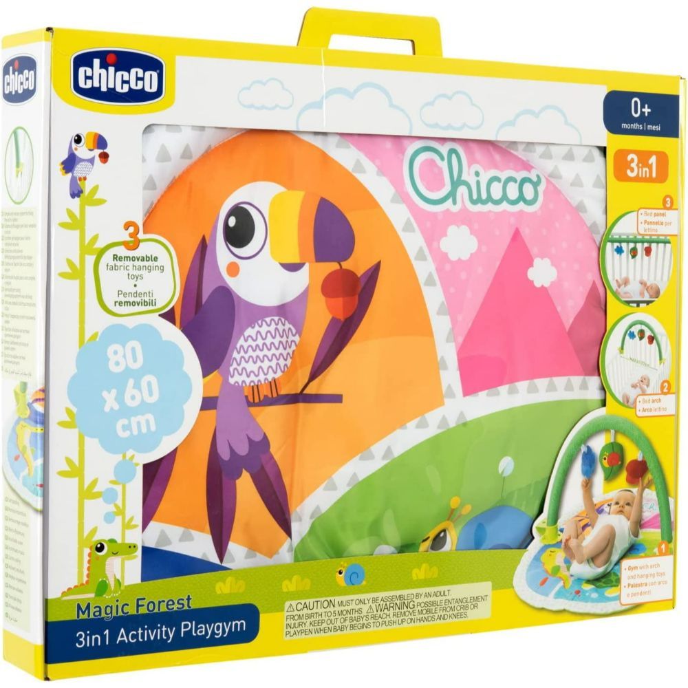 Chicco - Magic Forest 3-in-1 Activity Play Gym