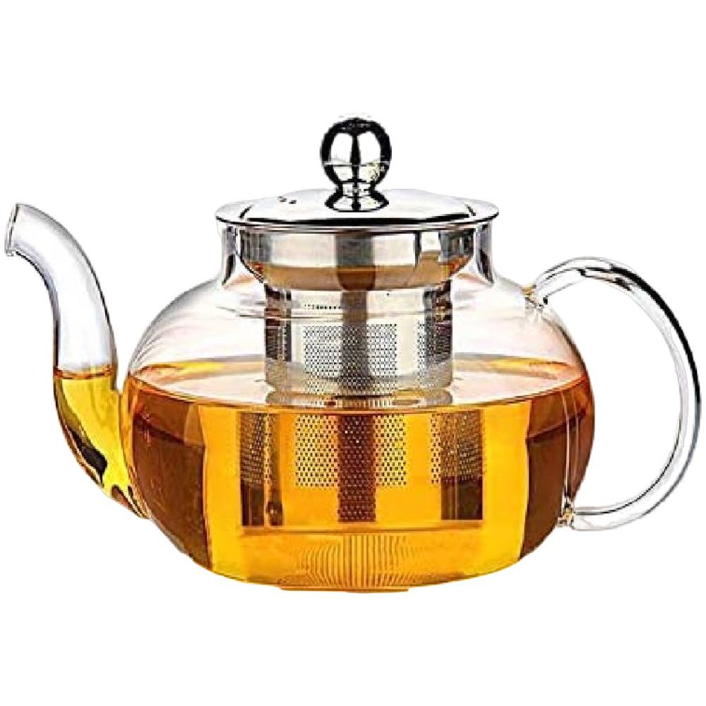 1Chase - Borosilicate Glass Teapot W/ Infuser 1500ml