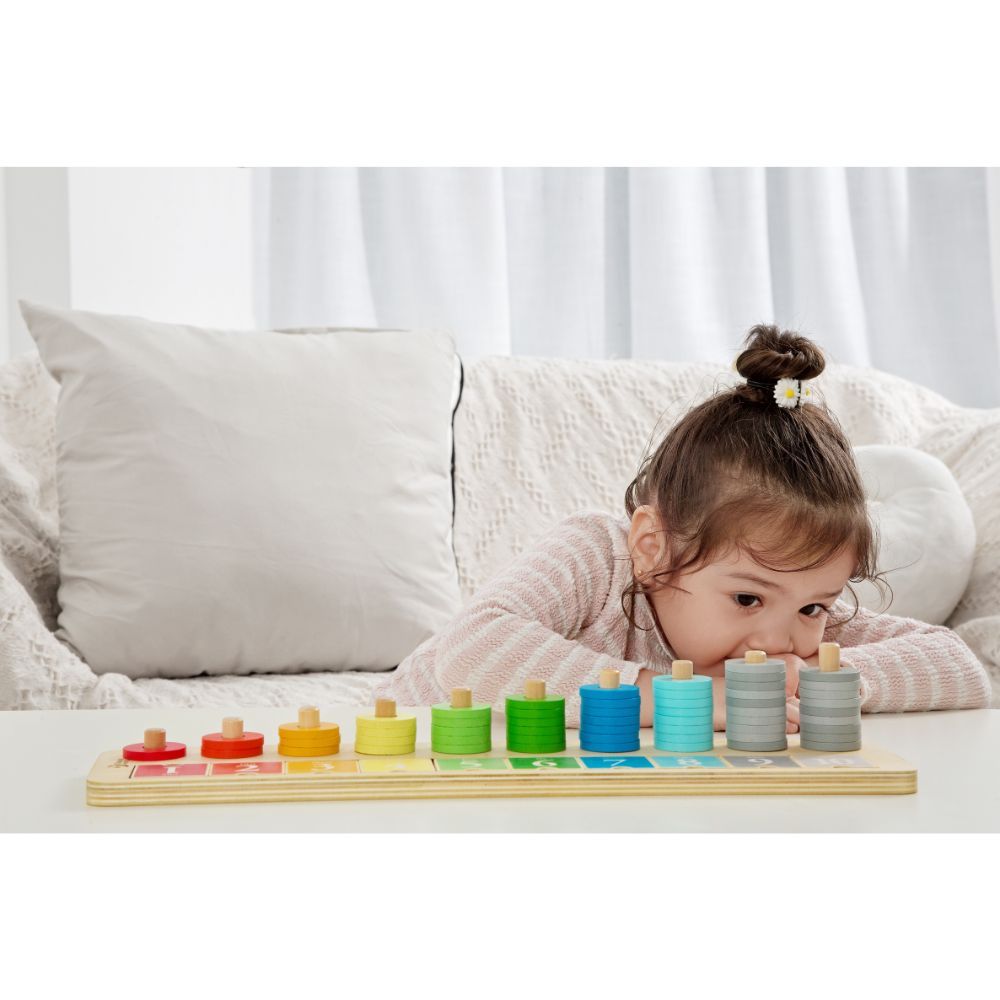 Classic World - Counting Stacker - 66 Pcs