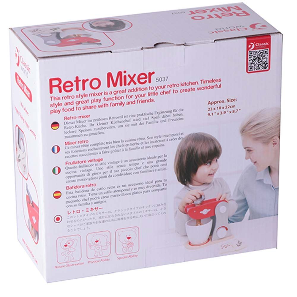 Classic World - Role Play Kids Retro Mixer (Exclusive)