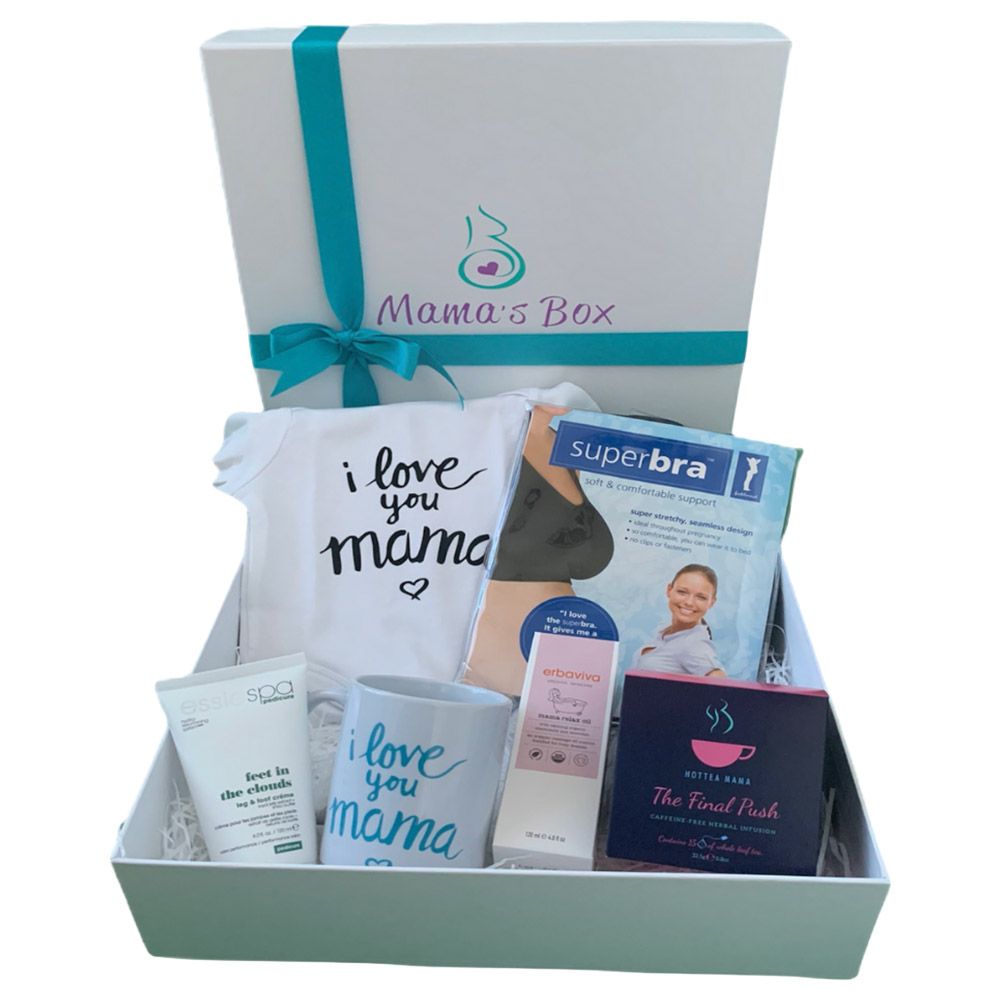 Mama's Box - 3rd Trimester Pregnancy Gift Box - Black