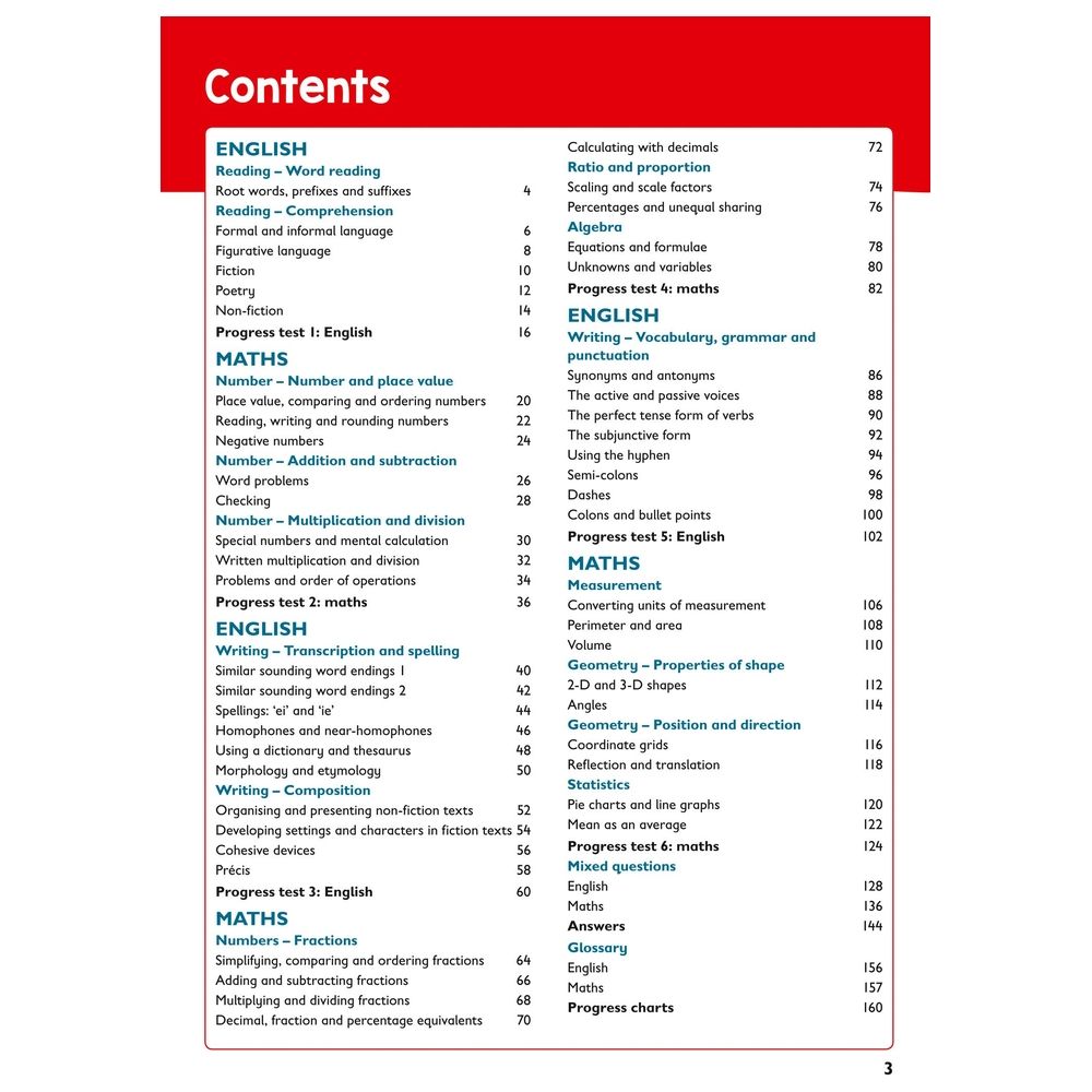 Year 6 Maths And English KS2 Targeted Study Practice Book For The 2022 Tests