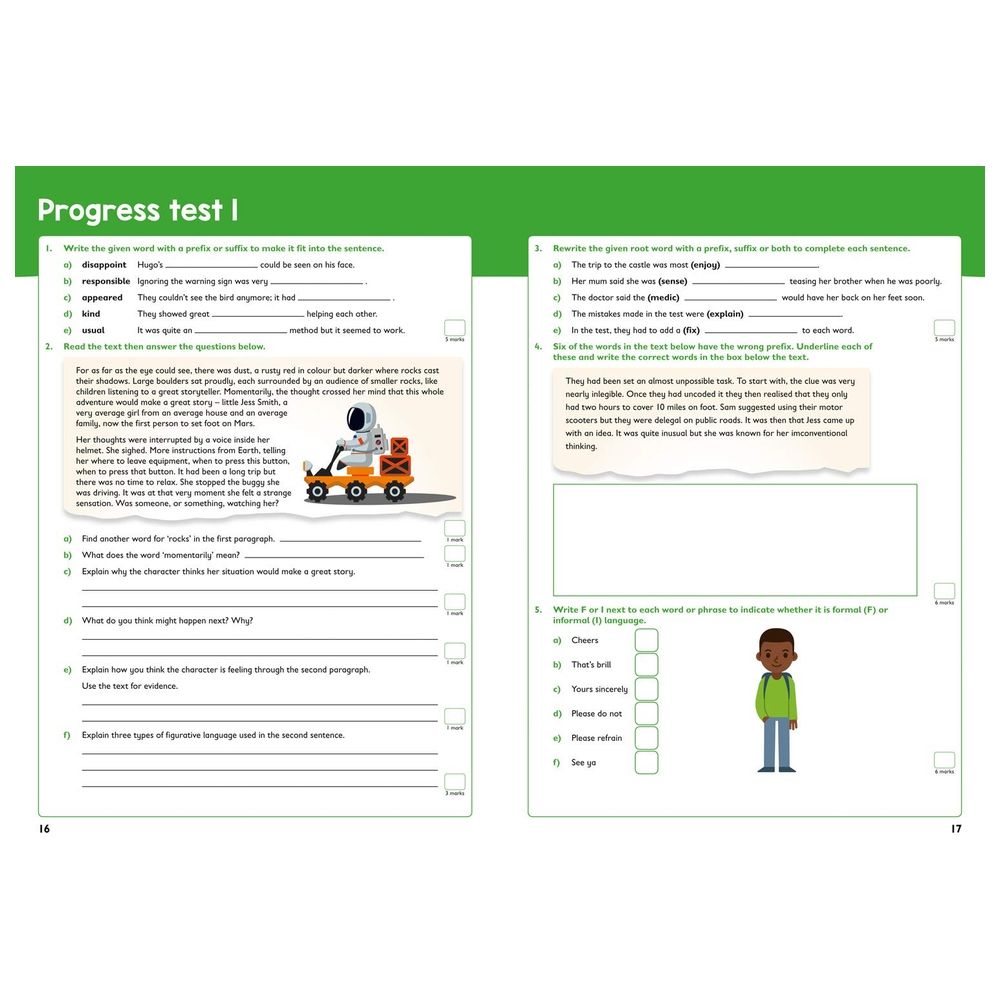 كتاب Collins - Year 6 Maths And English Targeted Study & Practice Book