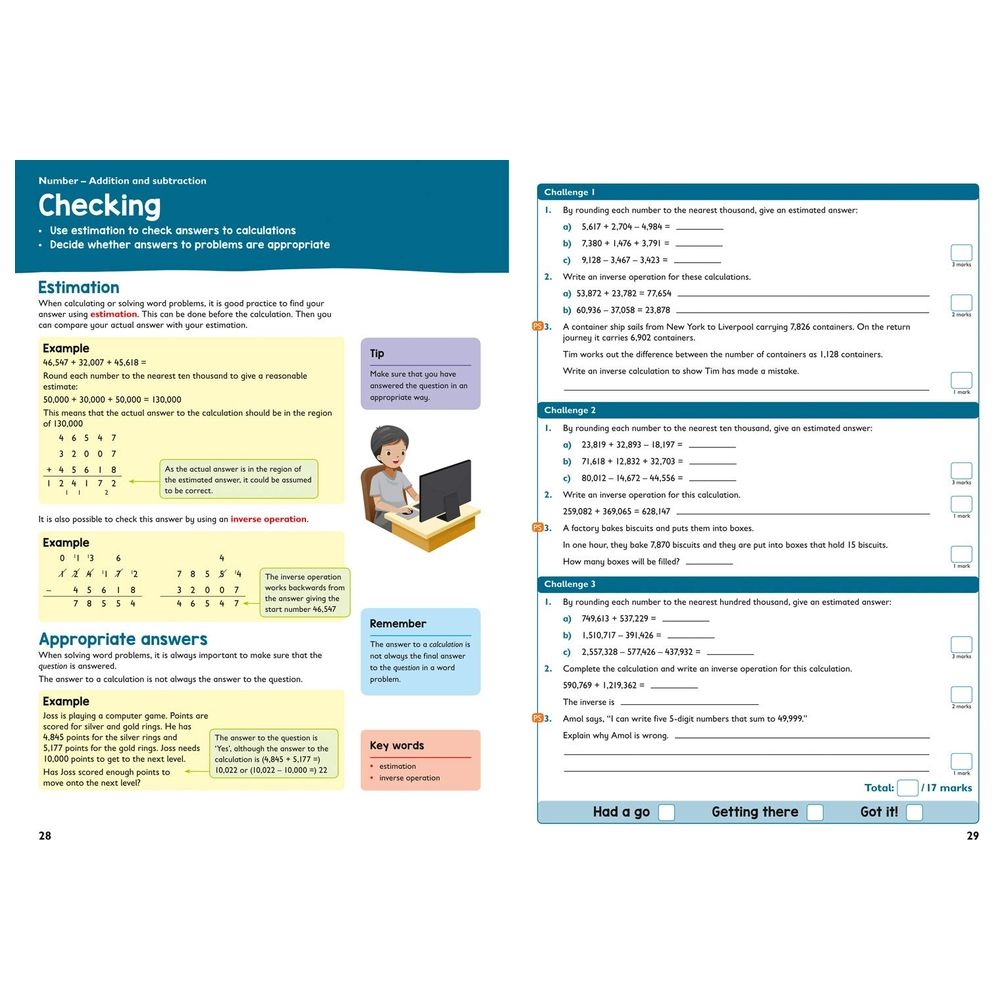 كتاب Collins - Year 6 Maths And English Targeted Study & Practice Book