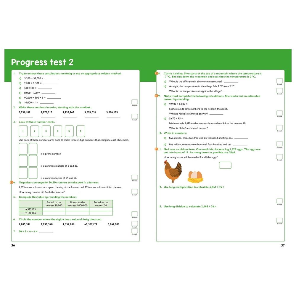 Year 6 Maths And English KS2 Targeted Study Practice Book For The 2022 Tests