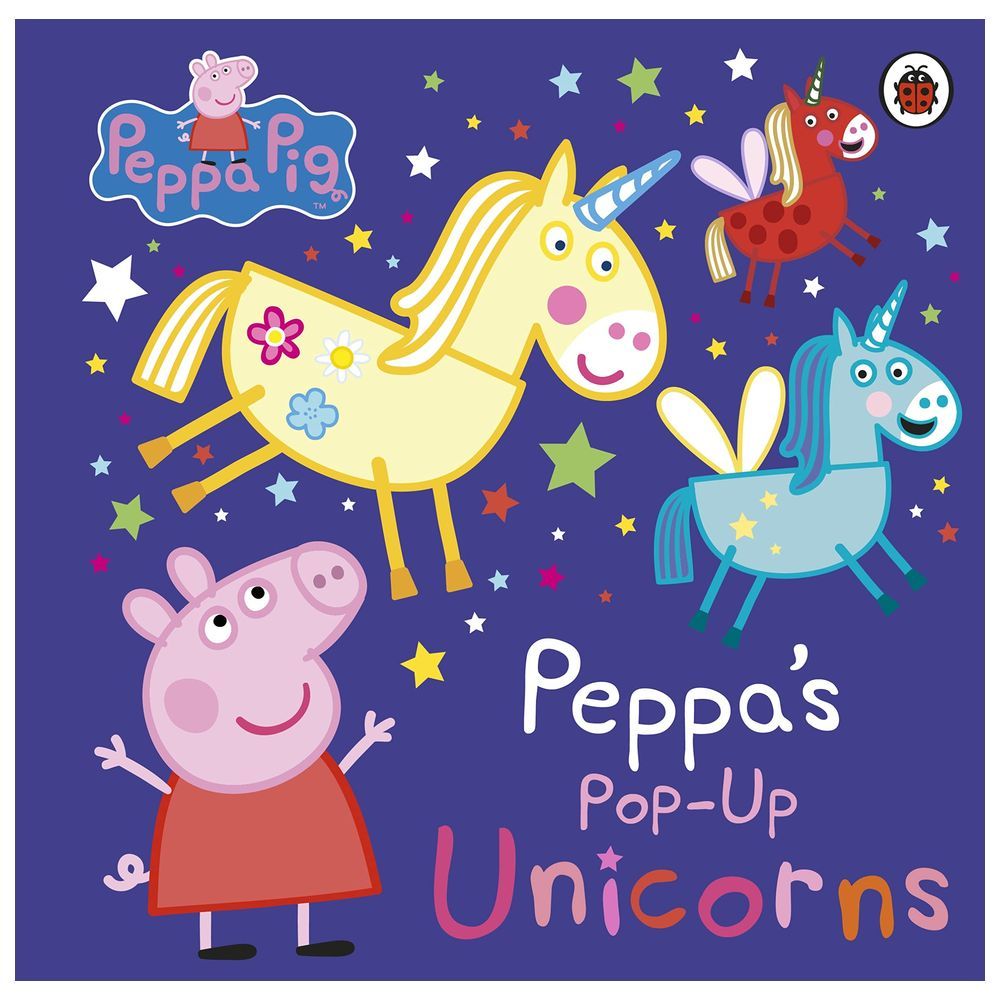  كتاب peppa pig: peppa's pop-up unicorns