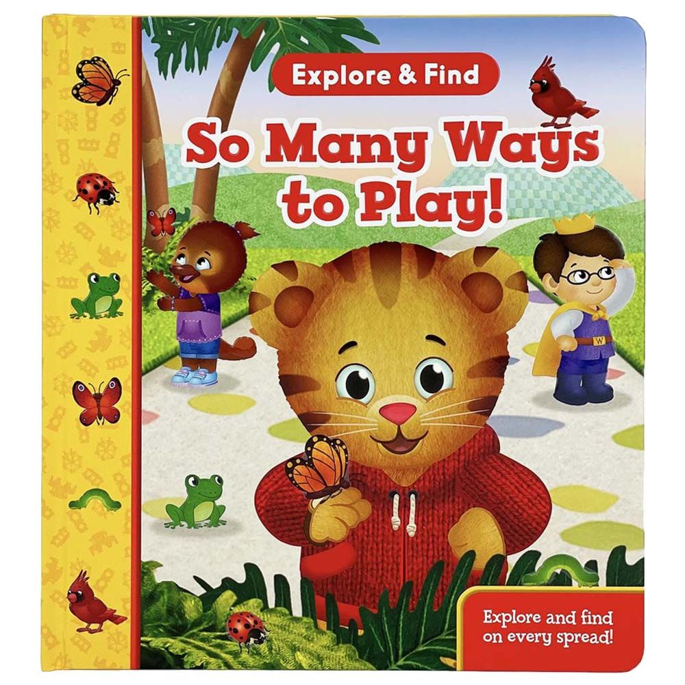  كتاب daniel tiger so many ways to play!