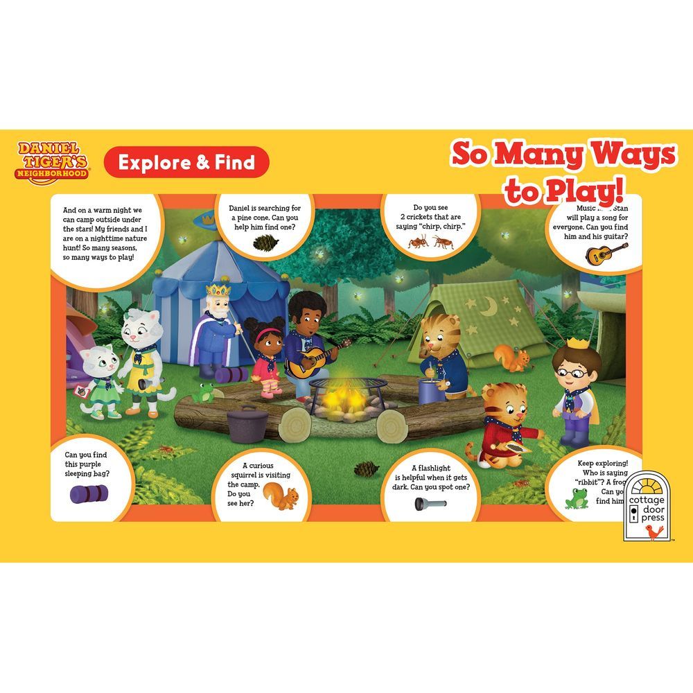  كتاب daniel tiger so many ways to play!