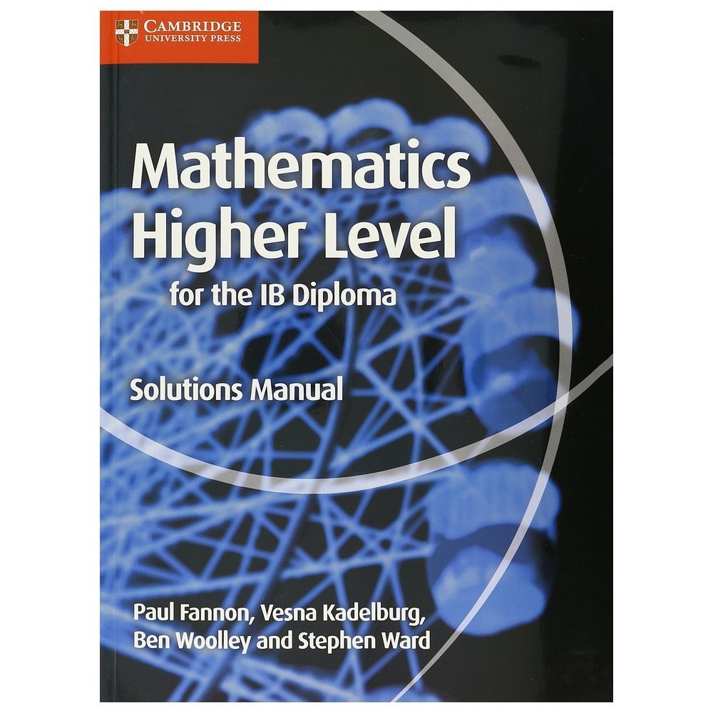  كتاب mathematics for the ib diploma higher level solutions manual