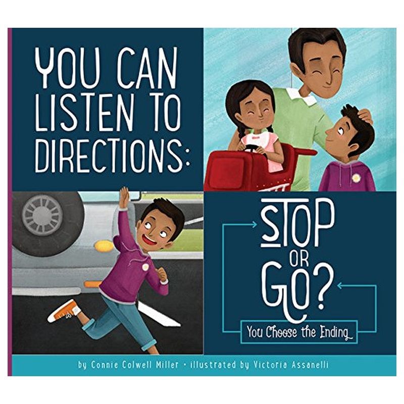  كتاب you can listen to directions: stop or go?