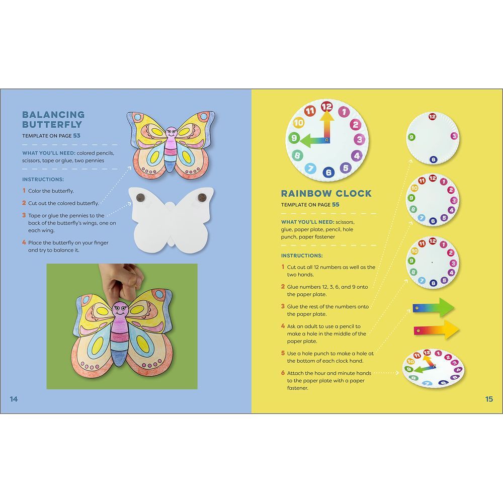  كتاب paper crafts for kids: 25 cut-out activities for kids ages 4-8