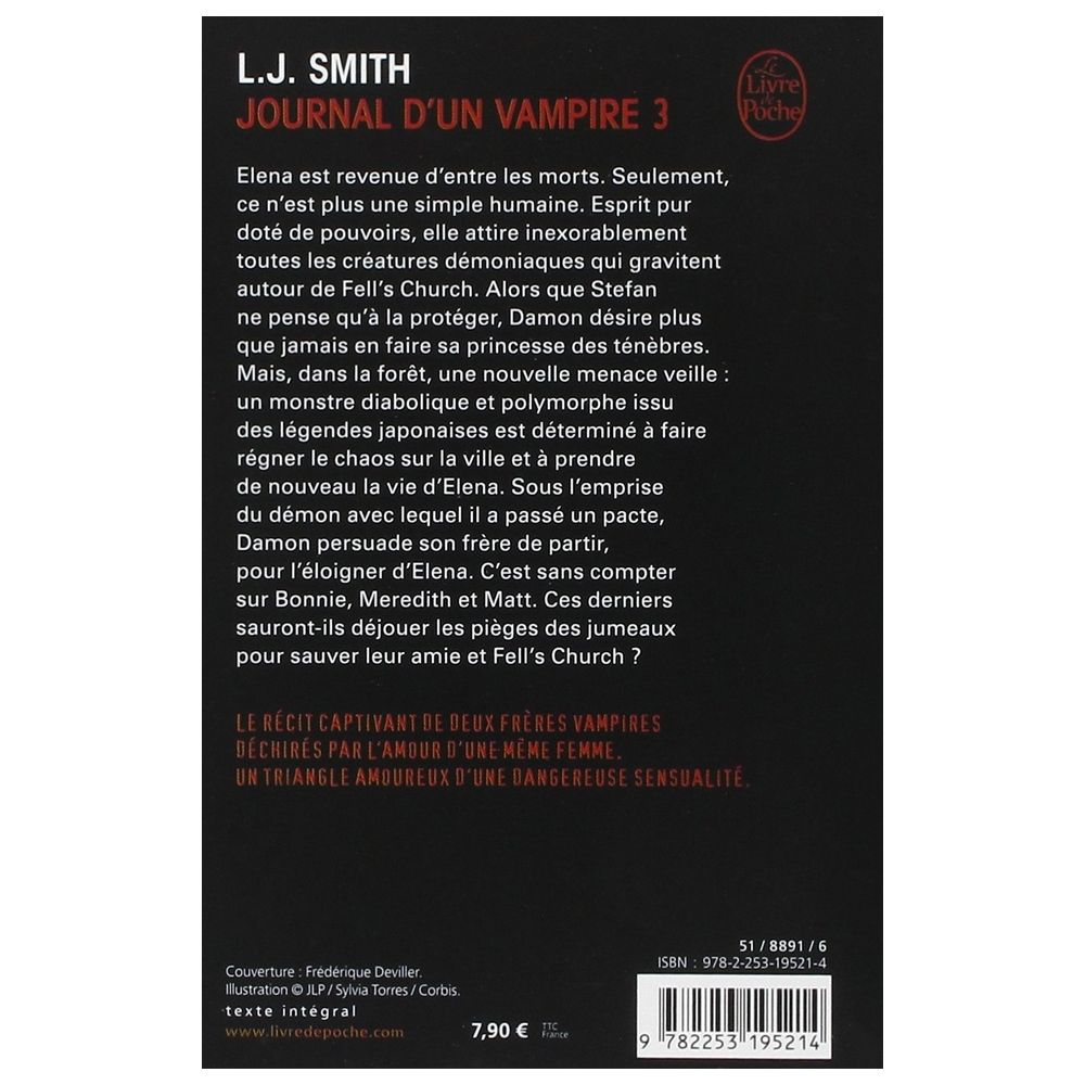  كتاب journal d'un vampire tome 3