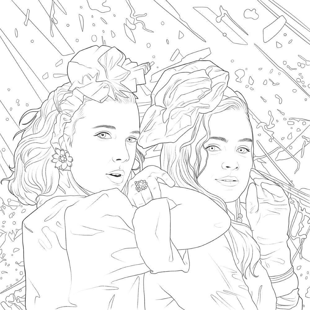 Stranger Things: The Official Coloring Book