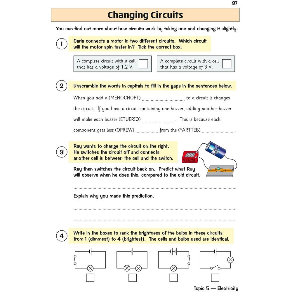  كتاب key stage 2 science year 6 targeted question book